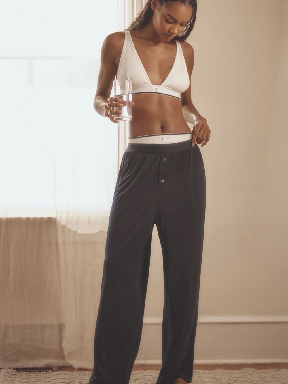 Anthropologie Knit Pajama Pants